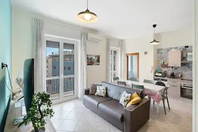 Image de Appartement « Casa Di Giulia - Côte Amalfitaine » avec vue sur mer, Wi-Fi et climatisation