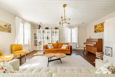 Image de Large villa by a small river