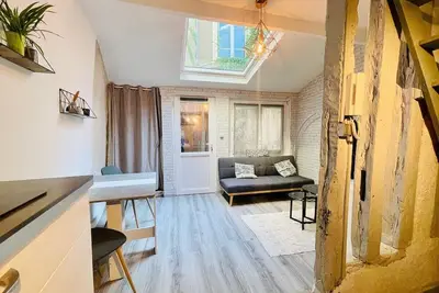 Image de Charmante maison triplex avec jardin