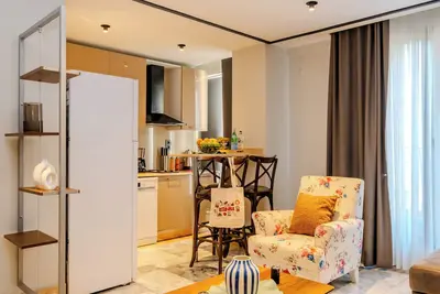 Image de Charming 2-bedroom apartment with Ac in soothing Istanbul