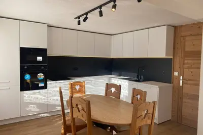 Image de Appartement cosy à Châtel avec balcon, 3 chambres, wifi, garage