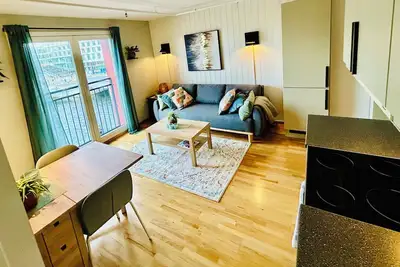Image de Family-friendly Riverside penthouse right in the heart of Trondheim city center!
