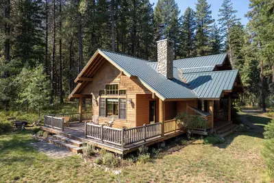 Image de Norsk Hus, 3-Bedroom Lodge w/ fireplace in Mazama