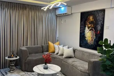 Spacious 3-bedroom  in developing Festac extension with Ac and 24/7 light access