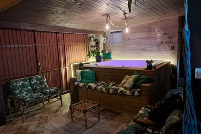 Cozy house on the beach