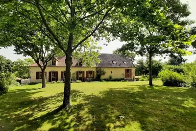 Image de maison de campagne au calme en pleine nature