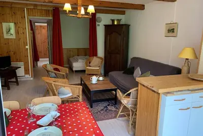 Image de À 100m des pistes de ski, 3ème étage, balcon, télévision, 60m², Sauze - Super Sauze