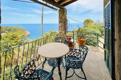 Image de Maison de campagne 'Vinya Del Mar' avec vue mer, terrasse privée et Wi-Fi