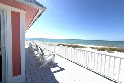 Image de 3br Gulf-Front North Captiva Home with Deck