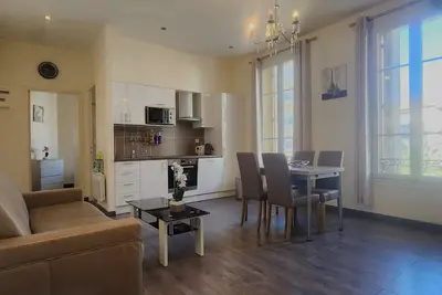 Image de 3ch centre Cannes avec parking privée - 300m des plages
