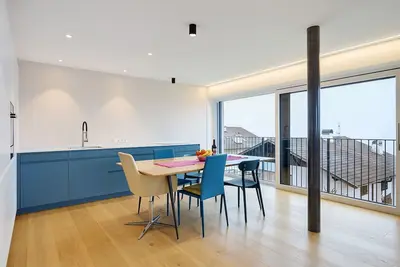 Image de Appartement 'Casa Zar Ferienwohnung' avec vue sur la montagne, jardin commun et Wi-Fi