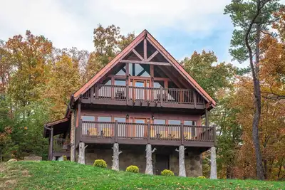 Image de Log Mtn Escape ・Stunning Views・Deck・Firepit・Games