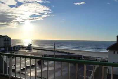 Image de Appartement 2 chambres plage avec vue mer et parking privé, animaux admis