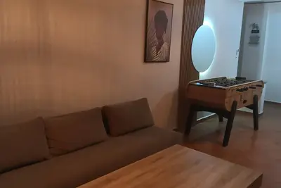 Image de Appart Guéliz  81 m², piscine, Wi-Fi, Iptv, rétroprojecteur, clim baby-foot