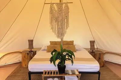 Glamping at Kalumo Lodge - Tent 2