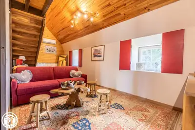 Image de Chambre d’hôtes « Chambre Cupidon » avec vue montagne, Wi-Fi et climatisation