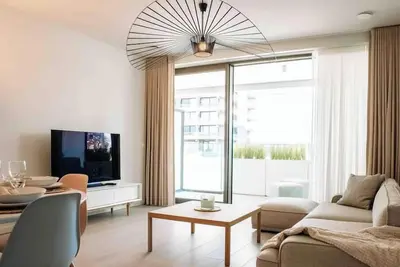 Image de Marie – New apartment near beach w/ terrace & garage