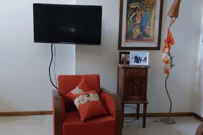 Image de Splendid house, very bright, 3 bedrooms, 3 bathrooms, kitchen, barbecue. Courtyard