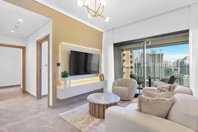 Image de Elevated 2 Bedroom with Khalifa view in Peninsula