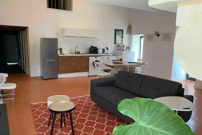 Image de Maison Bellecour : terrasse, jardin partagés et Wi-Fi à Vaudelnay