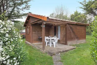 Image de Chalet «Bois 1» avec piscine partagée et terrasse privée