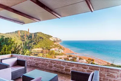 Image de Villa « Adriatica » avec vue sur la mer, Wi-Fi et climatisation