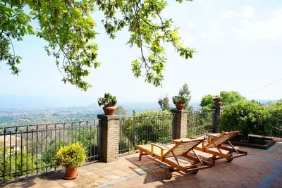 Image de Villa 'Feudo Algerazzi - Deluxe' : Vue Mer, Terrasse Privée et Wi-Fi