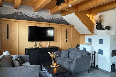 Image de Modern chalet with mountain view and close to the slopes