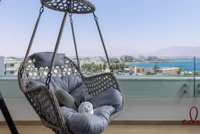 Image de מיני פנטהאוז 2 חדרי שינה במתחם סי סייד - By Edom