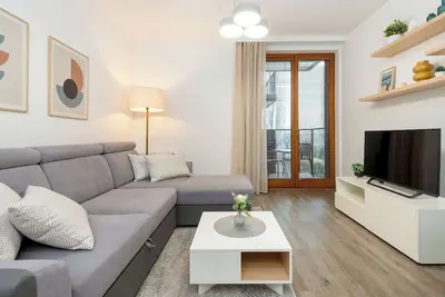 Image de Sadowa 25 Gdansk  Spacious Apartment with Balcony  next to Granary Island