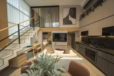 Modern 2br apartament with gym and pool access