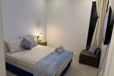 Image de 3-bedroom house with private pool, Ac, fitness center-5min from the sand.