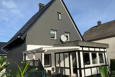 Image de Maison de vacances 'Landhaus Augenblicke' : vue montagne, terrasse privée, Wi-Fi