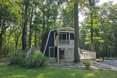 Image de Comfy & cozy A Frame 1 mile from Lake Cumberland/Jamestown Marina