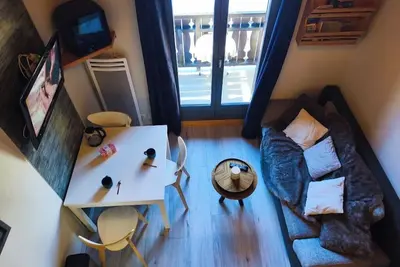 Image de Charmant appartement avec mezzanine en montagne