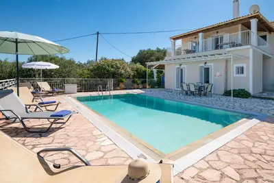 Image de Corfu Holiday Villa – Pool, Sea Views, Family Friendly