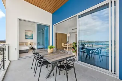 Image de Oasis 2 chambres au bord de l'eau - Piscine, hammam, jacuzzi, salle de sport