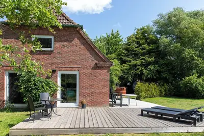 Image de Quiet vacation home D'eichKate directly on the North Sea dike in Friedrichskoog