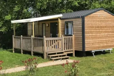 Image de Mobil-home 5 personnes avec terrasse et cuisine équipée