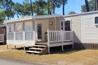 Image de Mobil home avec terrasse au calme