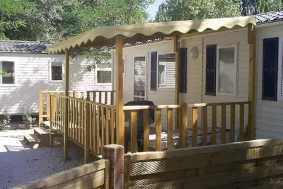 Image de Mobil home confortable avec terrasse à Hyères