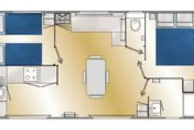Image de Mobil-home cosy avec terrasse pour 5 personnes
