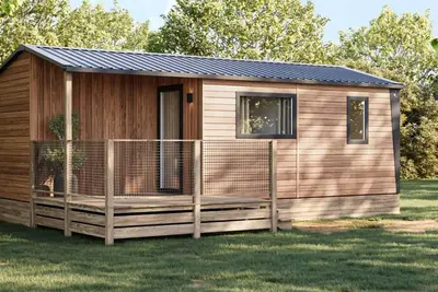 Image de Mobile home avec Terrasse à Saint-Rome-de-Tarn