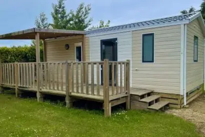 Image de Mobil-home avec Terrasse à Saint-Lunaire