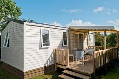 Image de Mobil home spacieux avec terrasse à Saint-Lunaire