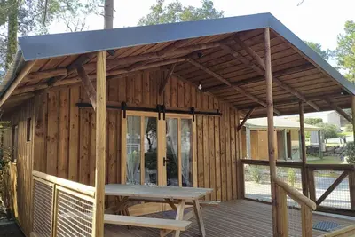 Image de Chalet avec Accès Handicapé - Terrasse