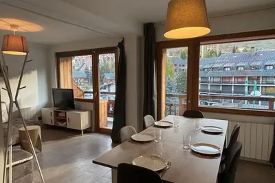 Image de Magnifique appartement, 5 pers, vue montagne