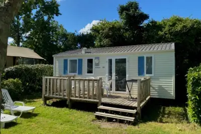 Image de ZEcamping 4* parc aquatique club enfant mobil-home Tv 28m2 4 pers