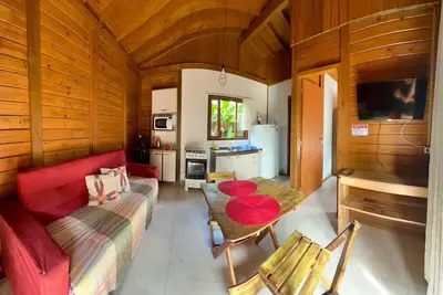 Image de Chalé Praia do Rosa  À 1 km du centre • Acceptant les animaux | Rose Mar Moradas