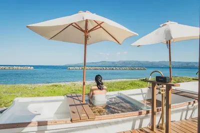 Image de Infinity open-air bath/sauna Sado Island private house [Sea Side Tsubaki